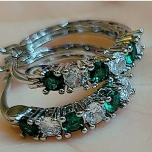 Circle Stud Earrings